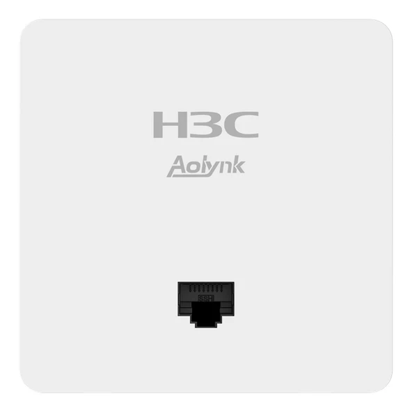 H3C Aolynk Uap612G-Ax15 2 Port Gigabit 2.4/5Ghz 1500Mbps 2X2 Mimo 802.11Ax Wifi6 Poe Pri̇z Ti̇pi̇ Access Point(Adaptörsüz) ürün görseli 1