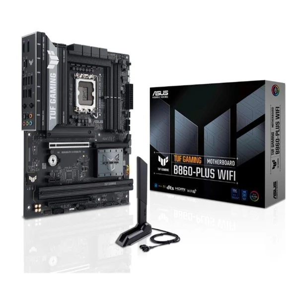 Tuf B860-Plus Wifi Ddr5 8666Mt/S 1Xhdmi 1Xdp 3Xm.2 Type-C Atx 1851P (Intel Processors Series 2) ürün görseli 1