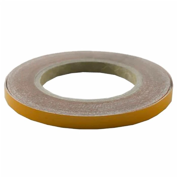 Reflektif Fosfor Şerit Bant Reflektör Sarı 1Cm X 25 Metre ürün görseli 1