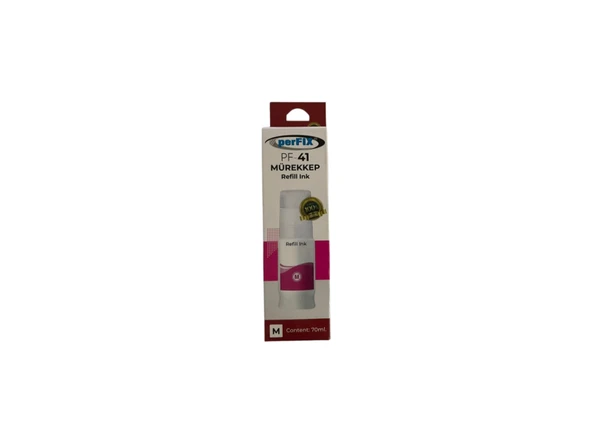 Perfix Pf Gi-41M Kırmızı Şişeli Mürekkep 70Ml ürün görseli 1