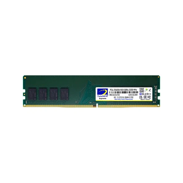 8 Gb Ddr4 3200Mhz Twinmos Dt Mdd48Gb3200D ürün görseli 1