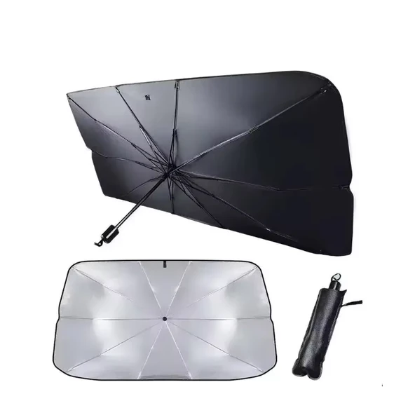 Ön Cam Araba Güneşlik Şemsiye Model 79X140Cm ürün görseli 1