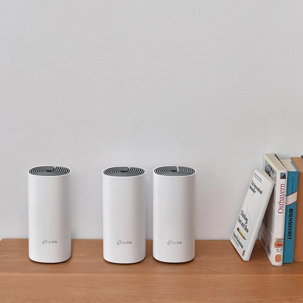 Tp-Link Deco E4 1200Mbps Mesh Wi-Fi Si̇stemi̇ (Üçlü) - Resim 3