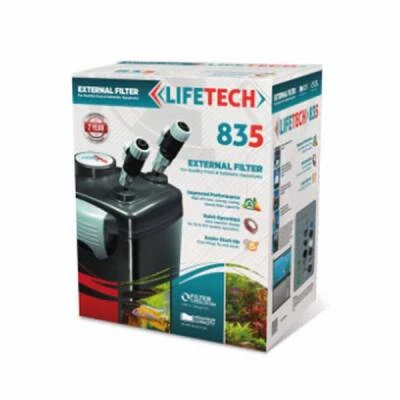 835 Akvaryum Dış Filtre Siyah Kova İçi Dolu 1000 L/H ürün görseli 1
