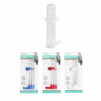Plastik Kuş Suluğu Yemliği 65 Ml 14,5 Cm ürün görseli 1