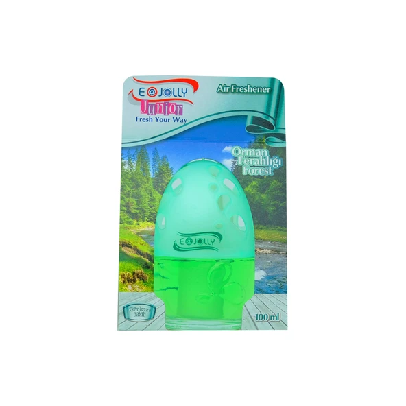 E-Jolly Junior Kavanoz Şişe Oto Kokusu Orman Ferahlığı 100Ml ürün görseli 1