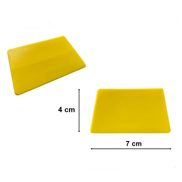 Mini Ragle Folyo Cam Filmi Çekme Aparatı 4X7Cm Sarı ürün görseli 1