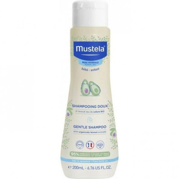 Mustela Gentle Papatya Özlü Şampuan 200 ml ürün görseli 1