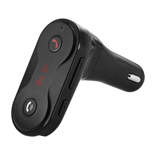 Car F8 Bluetooth Araç Kiti Radyo Fm Transmitter Usb Şarjlı 12-24V ürün görseli 1
