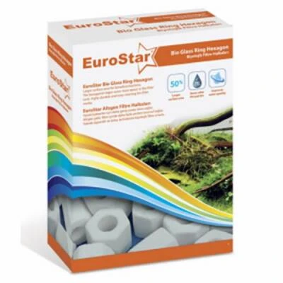 Bio Glass Ring Hexagon Akvaryum Filtre Malzemesi 500 Ml ürün görseli 1