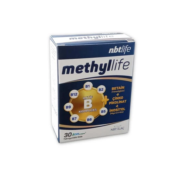 NBT Life Methyllife 30 Kapsül ürün görseli 1