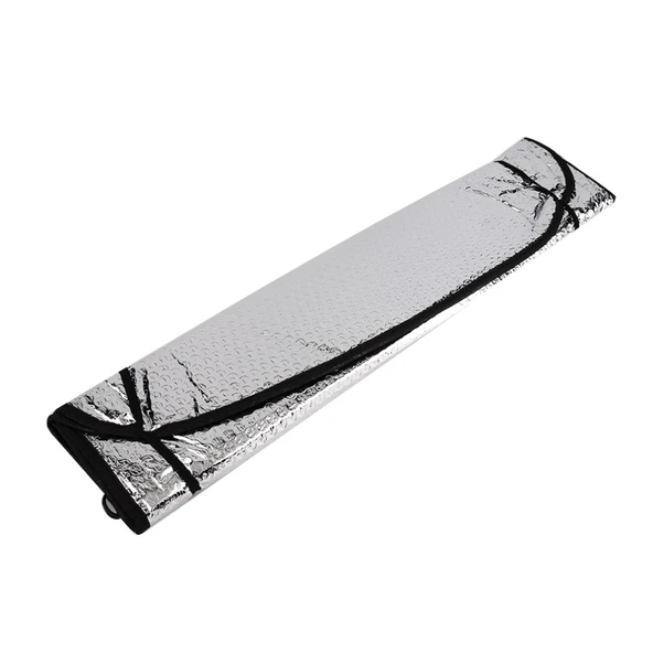 Metalize Ön Cam Oto Güneşlik 130X60Cm Gri ürün görseli 1