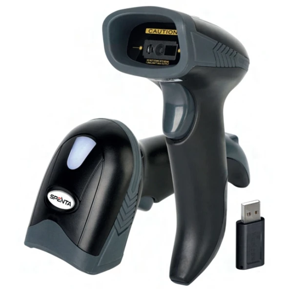 Spenta St-3830 2D Karekod Kablosuz Barkod Okuyucu + Wifi Usb Dongle ürün görseli 1