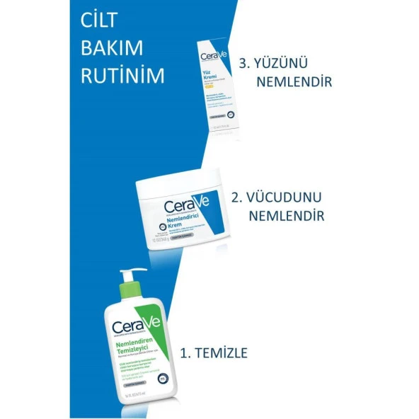Cerave Nemlendirici Krem 340 gr - Resim 7
