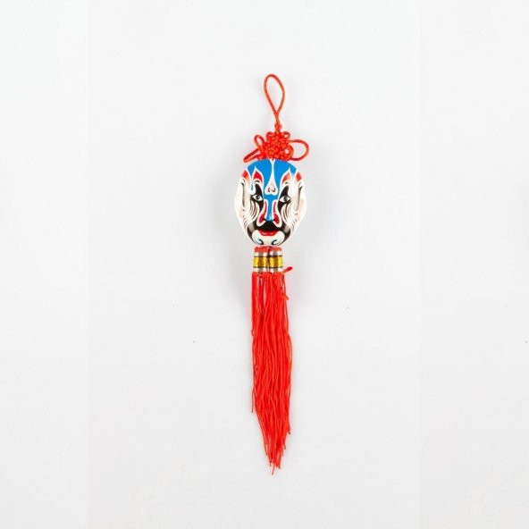 Feng Shui Düğüm Maske Mavi Çin Şans Duvar Süsü ürün görseli 1