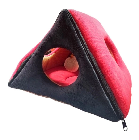 Bedspet Üçgen Kedi Yuvası 45 X45X30 Cm ürün görseli 1