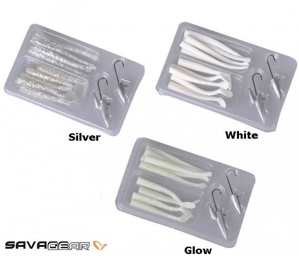 Savage gear Lrf Micro Sandeel Kit 12 Adet(1+1.5+5) Suni Yem Silver ürün görseli 1