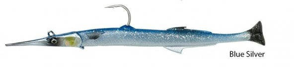 Savage gear Needlefish Pulsetail 2+1 30 cm 105g Suni Yem Blue Silver ürün görseli 1
