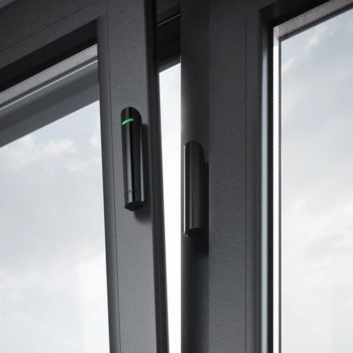 Ajax DoorProtect Kablosuz Manyetik Kapı Dedektörü - Siyah - Resim 8