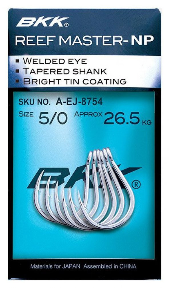 BKK Reefmaster NP İğne 2/0 8 Pcs ürün görseli 1