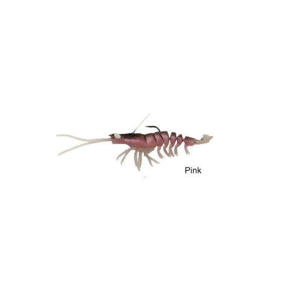 Savage Gear 3D Shrimp Weedless 9 cm 7 gr Suni Yem Pink ürün görseli 1