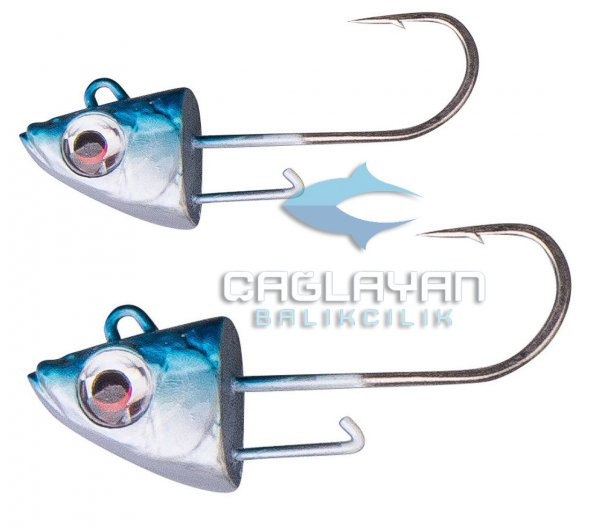 Savage gear 3D Sardine Jigheads 10 cm #1/0 2 Pcs 15 gram ürün görseli 1