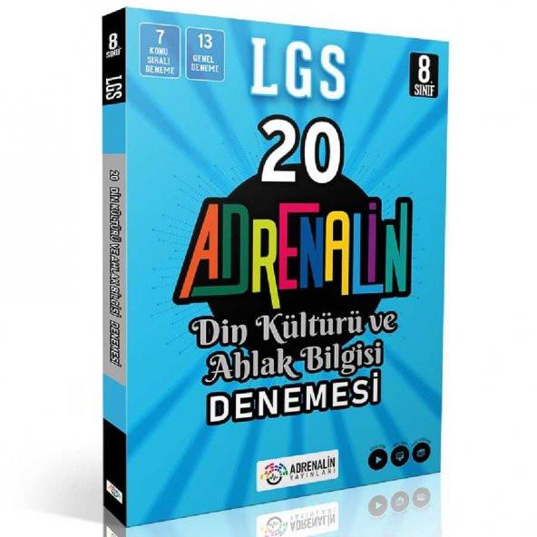 Adrenalin 8.Sınıf Din Kültürü 20li Branş Denemesi ürün görseli 1