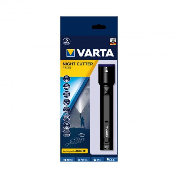 D-light VARTA NIGHT CUTTER F30R EL FENERİ - Resim 2