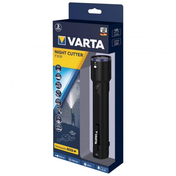 D-light VARTA NIGHT CUTTER F30R EL FENERİ - Resim 3