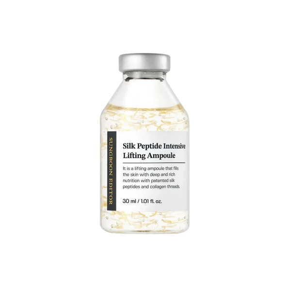 Sungboon Editor Silk Peptide İntensive Lifting Ampoule - İpek Peptitleri Ve Kolajen Lifleri İçeren Ampul 60 ml ürün görseli 1