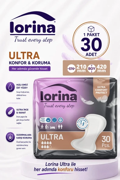 Lorina Ultra Mesane Pedi 7 Damla 30’lu ürün görseli 1