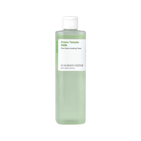 Sungboon Editor Green Tomato NMN Pore Hydro Soothing Toner - Gözenek Sıkılaştırıcı Tonik 350 ml ürün görseli 1