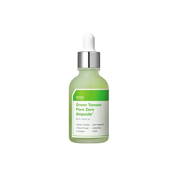 Sungboon Editor Green Tomato Pore Zero Ampoule - Gözenek Sebum Serumu 40 ml ürün görseli 1