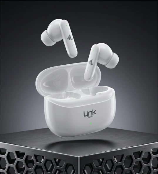 S160 ANC Kablosuz Bluetooth Kulaklık (White) - Resim 5