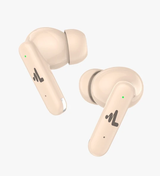 S160 ANC Kablosuz Bluetooth Kulaklık (BEIGE) - Resim 3