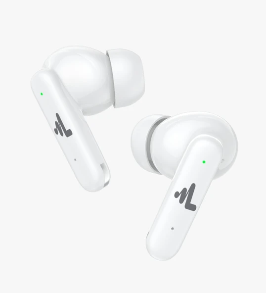 S160 ANC Kablosuz Bluetooth Kulaklık (White) - Resim 4