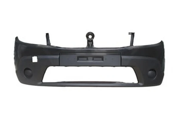 Dacia Sandero 2009-2012 Ön Tampon Siyah (Sis Deliksiz - Panjur Delikli Boyanır Tip)(Tw) (Adet) (Oem No:8200526596) ürün görseli 1