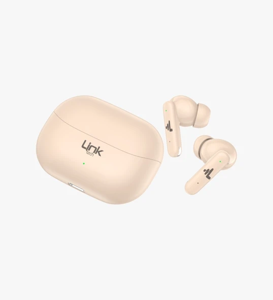 S160 ANC Kablosuz Bluetooth Kulaklık (BEIGE) ürün görseli 1