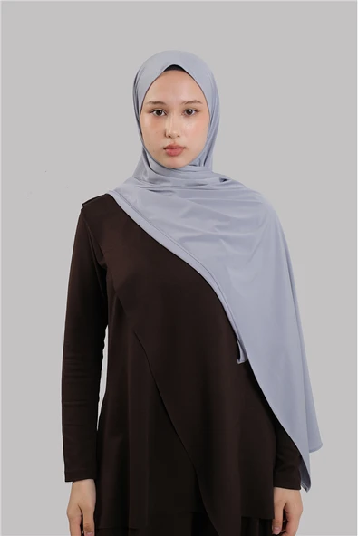 Gri Düz Klasik Şal Dikişli Premium Jersey Sade 202129_15 ürün görseli 1