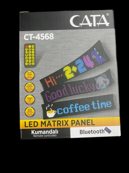 CATA CT4568 AKAR LED STICKER KUMANDALI FONSİYONLU ürün görseli 1