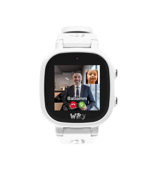 Wiky Watch 5E Beyaz Akıllı Çocuk Saati ürün görseli 1