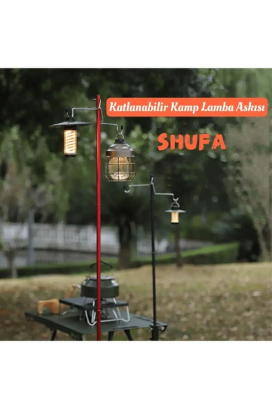 SHUFA Katlanabilir Kamp Lamba Askısı - Resim 2
