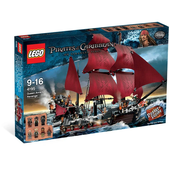 Lego 4195 Karayip Korsanları Kraliçe Anne'nin İntikamı ürün görseli 1