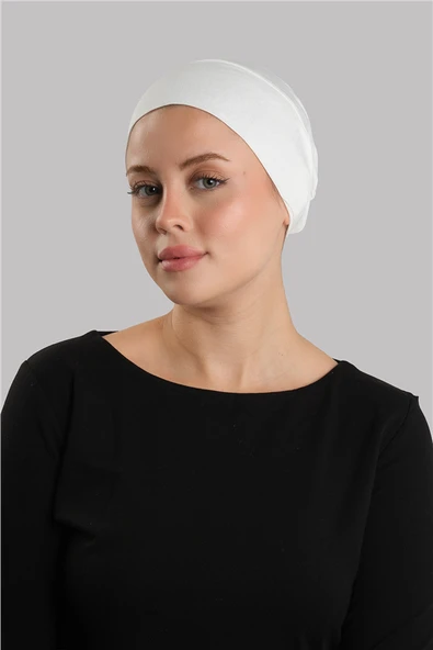 Krem Pratik Hazır Geçmeli İç Bone Viskon Fileli Nefes Alabilen 3014_40 ürün görseli 1