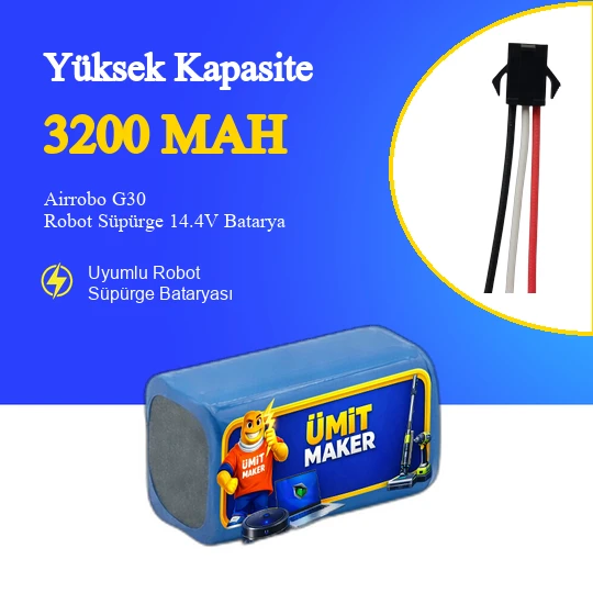 Airrobo G30 Robot Süpürge 3200 mAh Batarya ürün görseli 1
