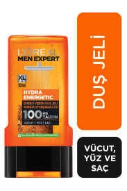 Loreal Paris Men Expert Hydra Energetic Enerji Veren Duş Jeli 300 ml ürün görseli 1