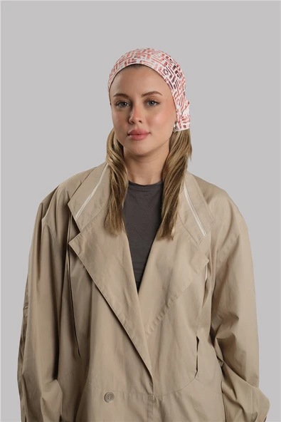 Kiremit Pratik Hazır Geçmeli Buff Bandana Sandy Desenli Boru Bone 2418_05 ürün görseli 1