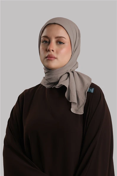 Vizon Düz Klasik Eşarp İtalyan Dikişli Relax Kumaş Sade 202209_10 ürün görseli 1