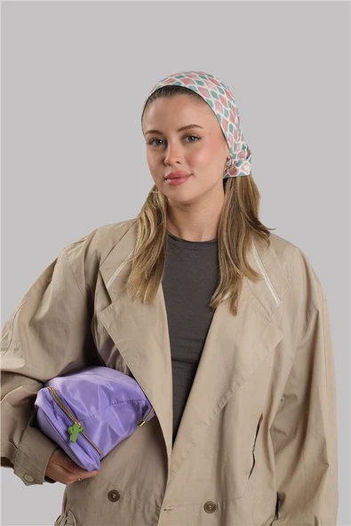 Gül Kurusu Pratik Hazır Geçmeli Buff Bandana Sandy Desenli Boru Bone 2419_18 ürün görseli 1