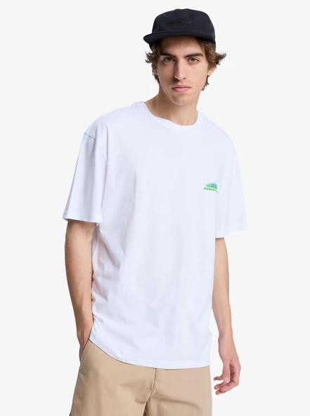 Quiksilver Arkası Baskılı Erkek Tişört EQYZT08291 ürün görseli 1